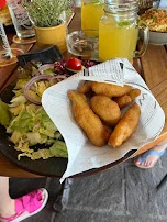 Salat Mit Knusperfisch
